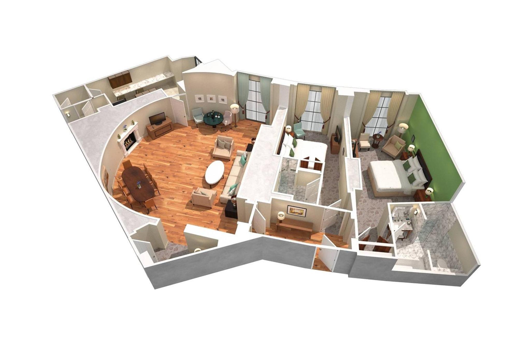 St. Pancras Renaissance Hotel Londra Exterior foto 3D floor plan