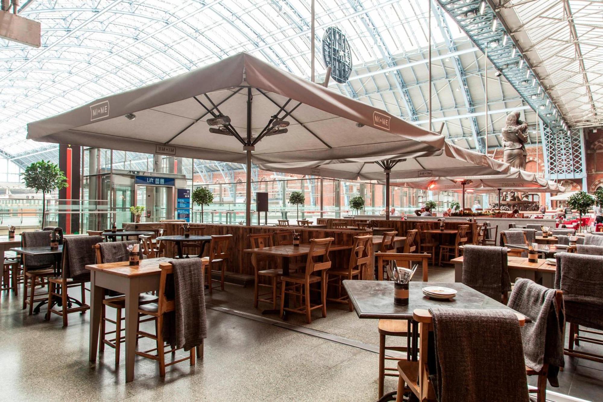 St. Pancras Renaissance Hotel Londra Exterior foto Restaurant