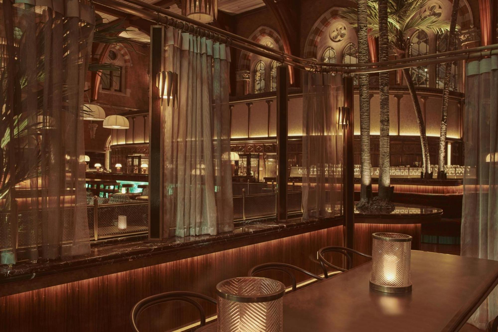 St. Pancras Renaissance Hotel Londra Exterior foto Interior of the restaurant